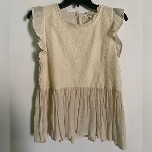Umgee Sleeveless Blouse